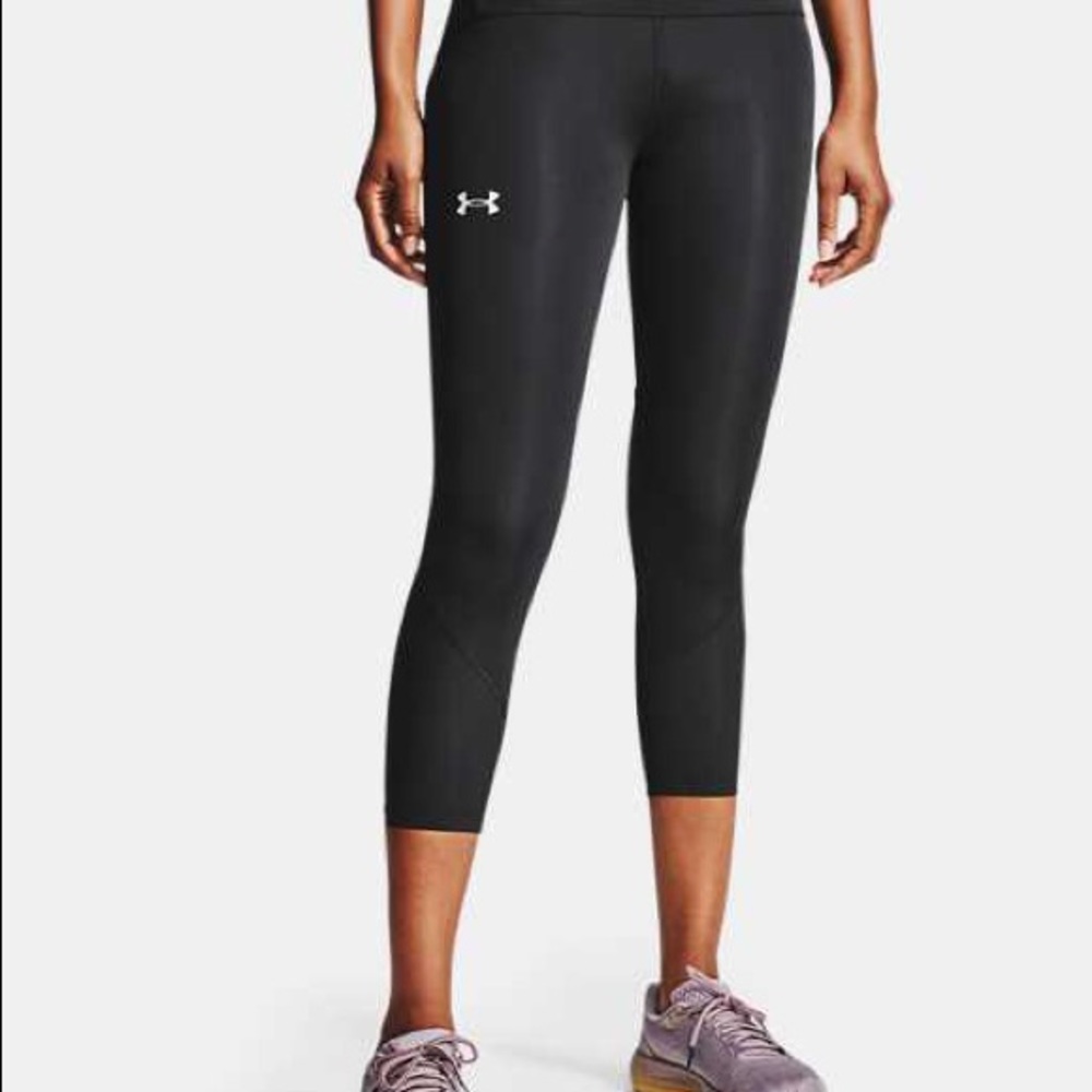 Under Armor | Ankle crop running  pants w/tie